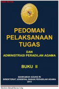 Pedoman Pelaksanaan Tugas dan administrasi Peradilan Agama: Buku II